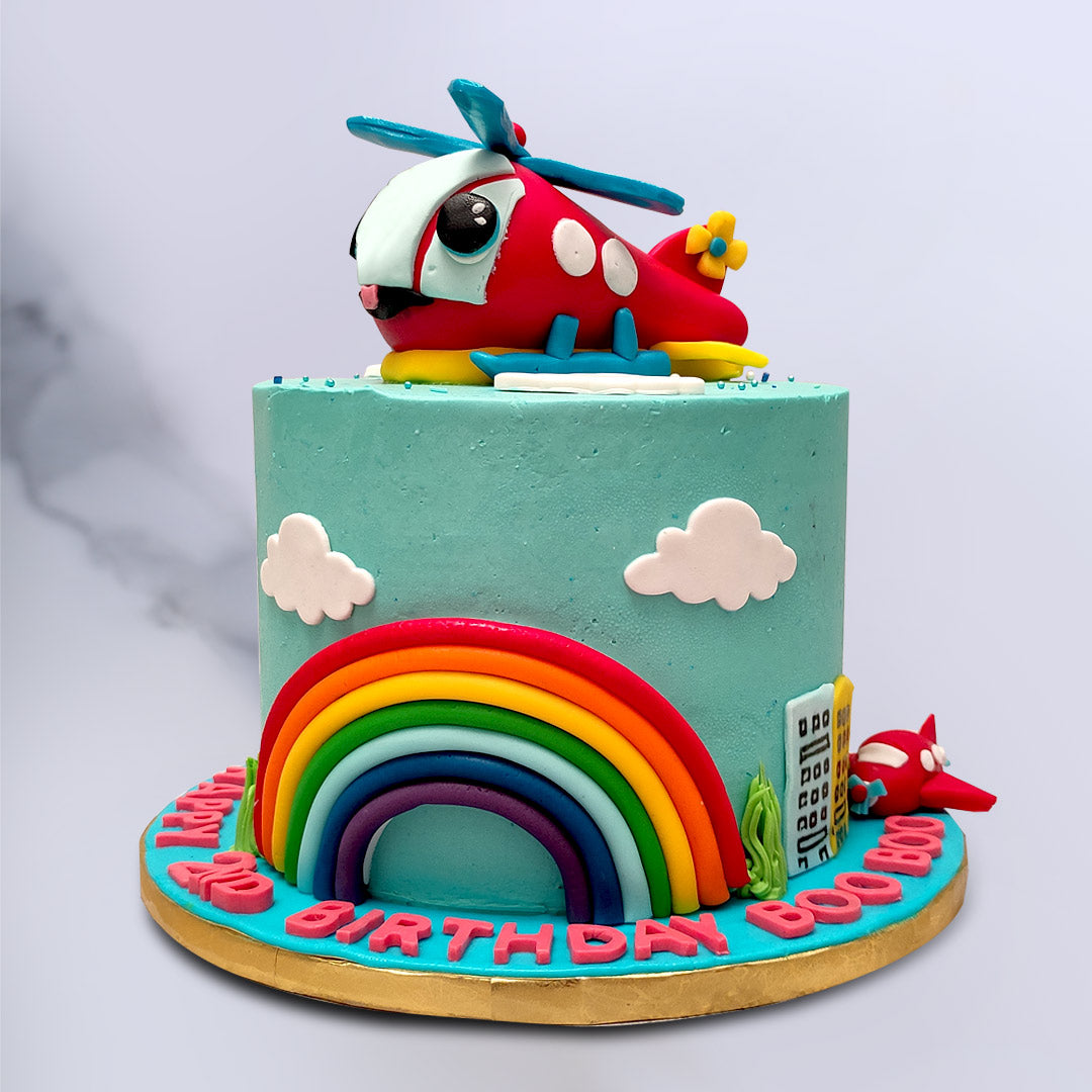 Airplane Birthday Cake - Andrea Meyers