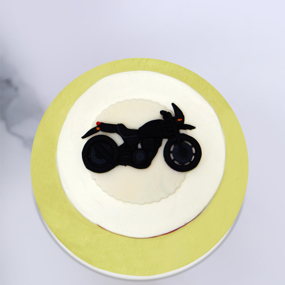 Himalayan Bike Cake | Bike Theme Cake | Order Birthday Cake for ...