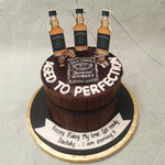 They say too much of anything is bad, but too much of Jack Daniel’s whiskey is barely enough.. This special Jack Daniel’s themed cake from Liliyum is a salutation to a life well lived. A bottle of whiskey is serious business to most men, and that is what we want this cake to convey. 