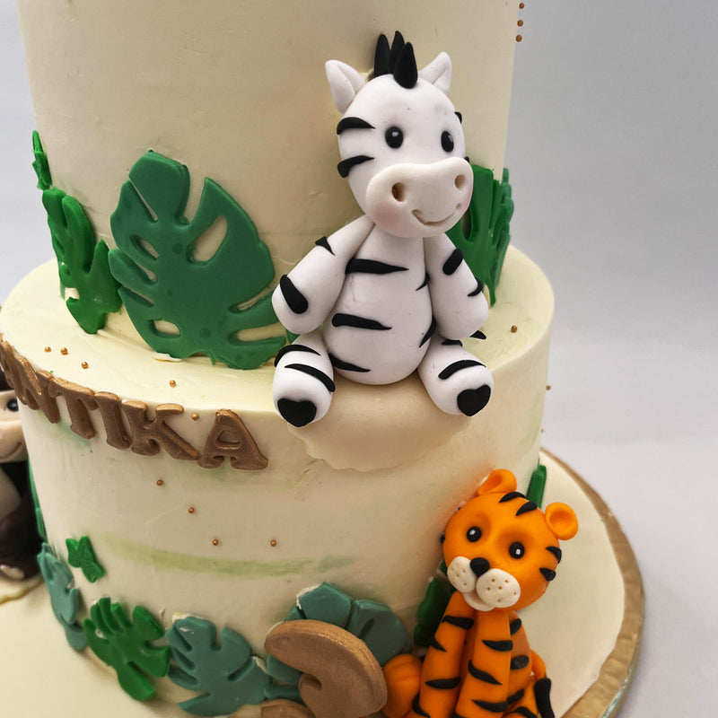 Jungle Theme Cake