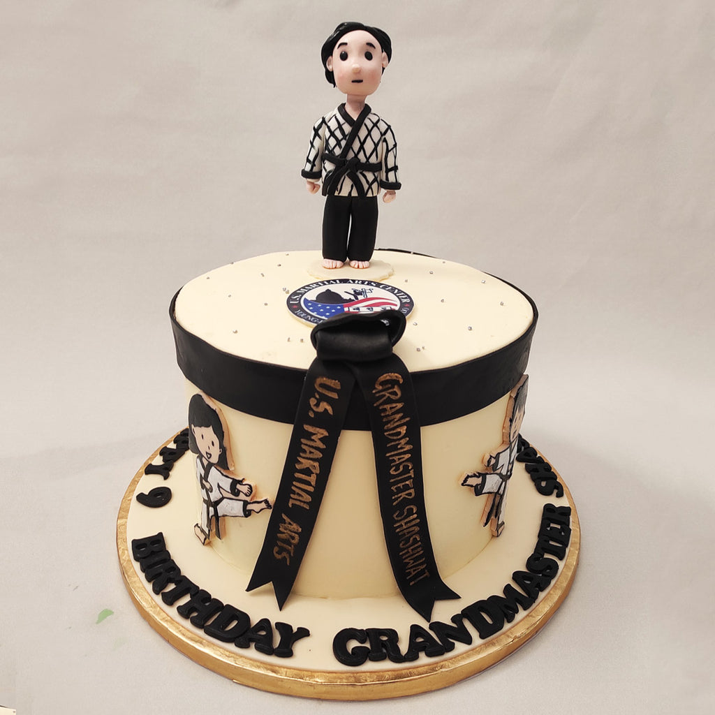 Karate cake. It's not easy coming up with a design! | Flickr