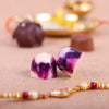 Dussehra gift hamper with lavender chocolates inside
