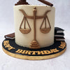 Lawyer Theme Cake. Cake Designs For Husband. Noida & Gurgaon – Creme Castle