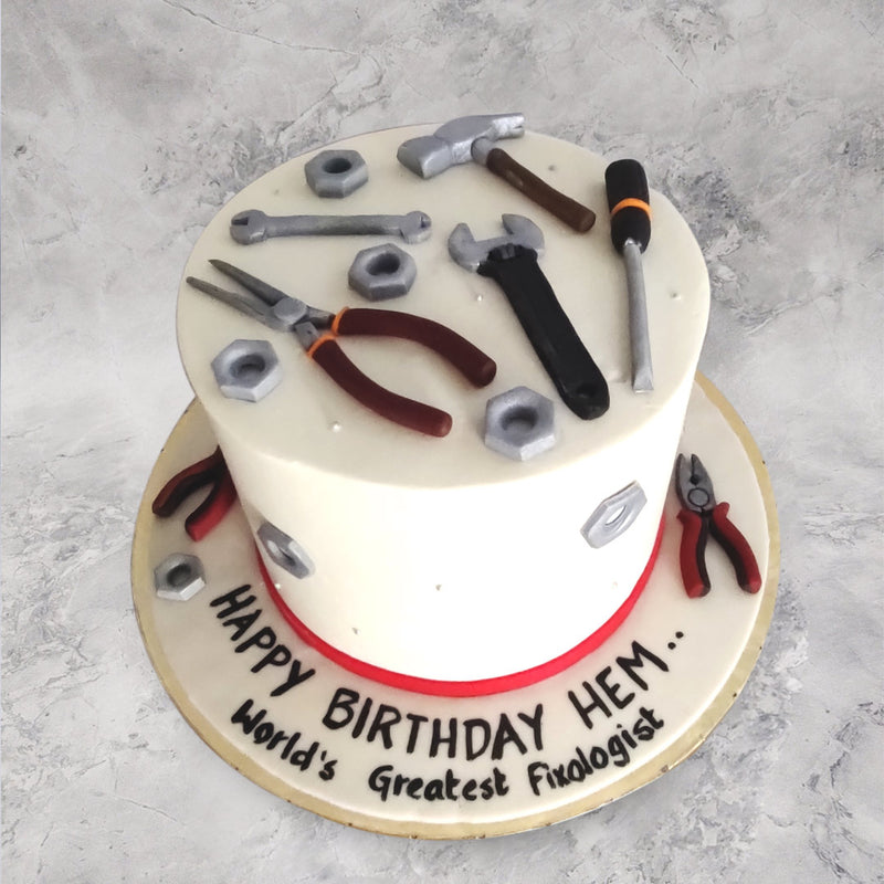 Mechanic Themed Cake | Cakes For Him | Order Custom Cakes in Bangalore ...