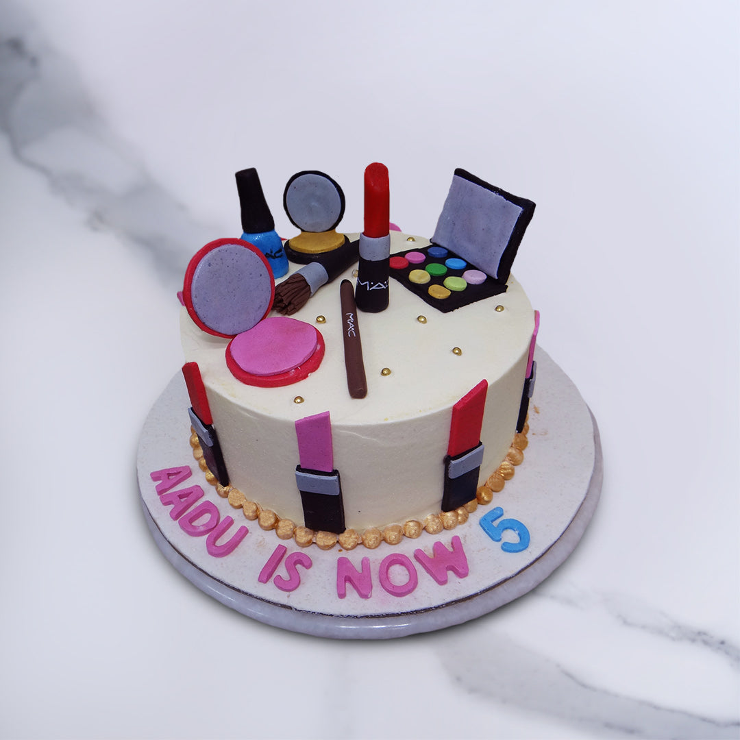 Makeup Cake | Birthday Cake for Her | Order Custom Cakes in ...