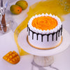 Mango Cake top view