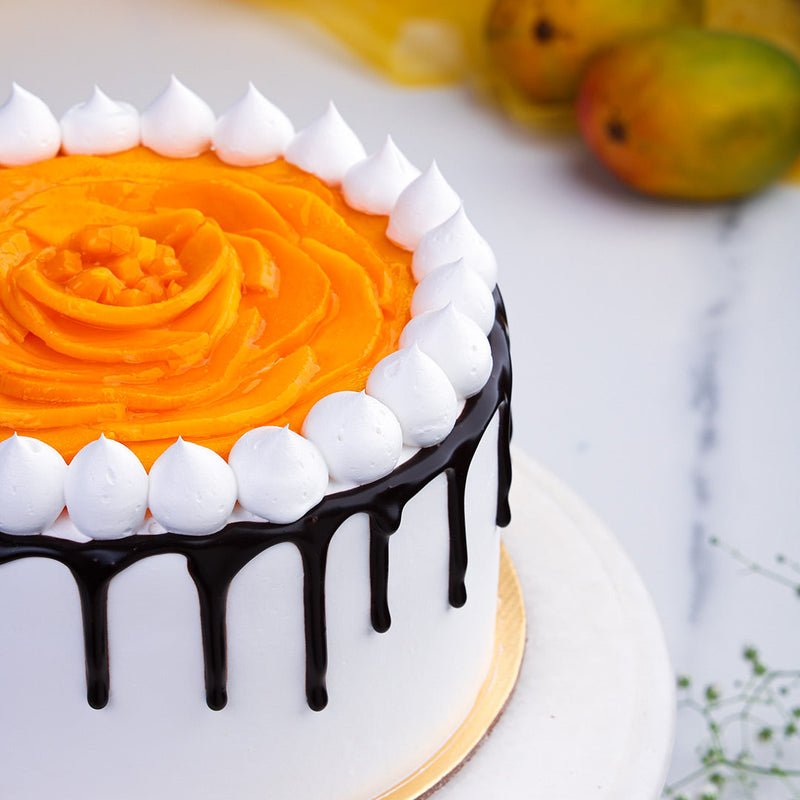 Order Mango Glaze Cake Online From Kawaii Cakes-Online Cake Delivery,Chennai