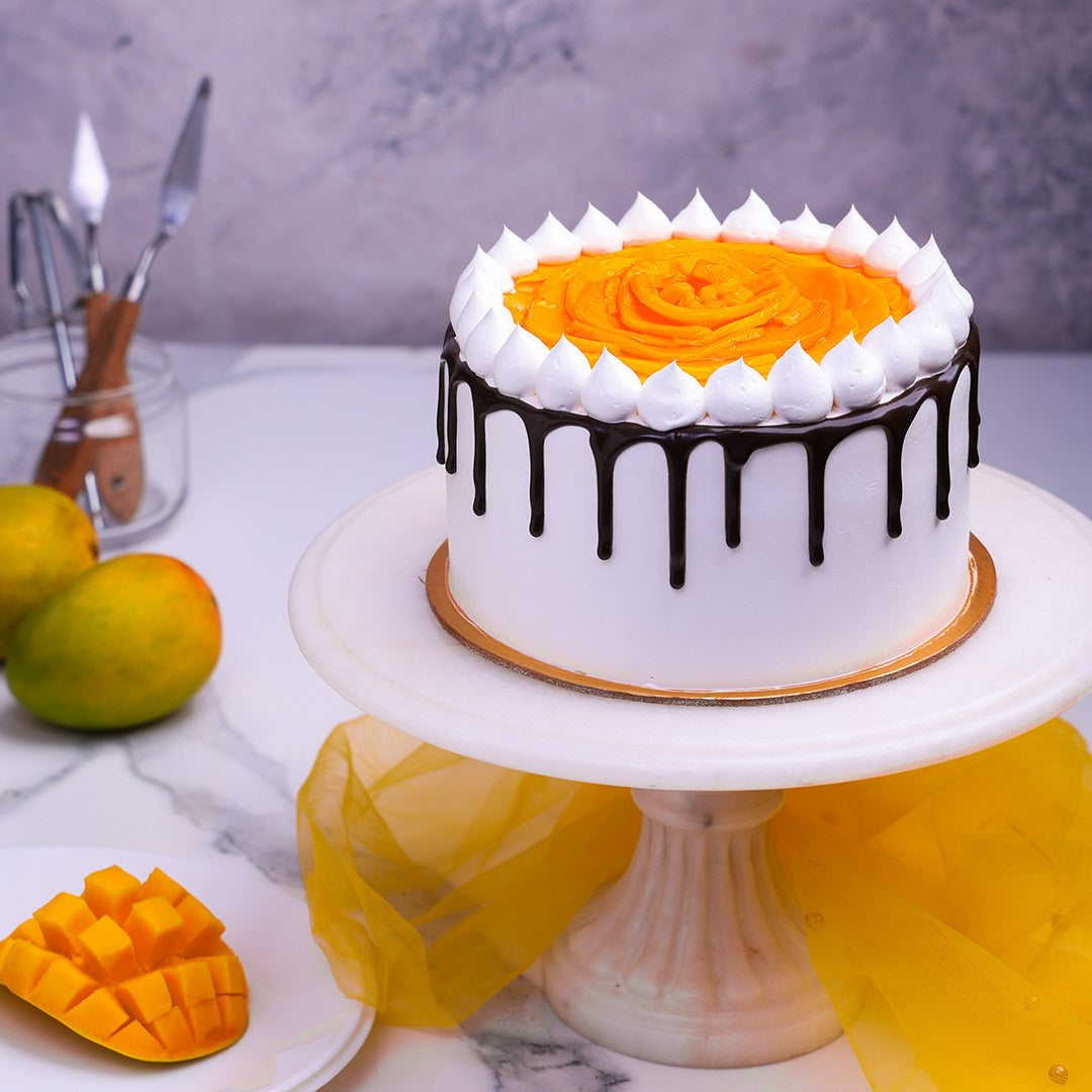 50 Mango Cake Design (Cake Idea) - October 2019 | Mango cake, Cake  decorating frosting, Cool cake designs
