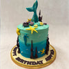 Mermaid Tail Birthday Cake