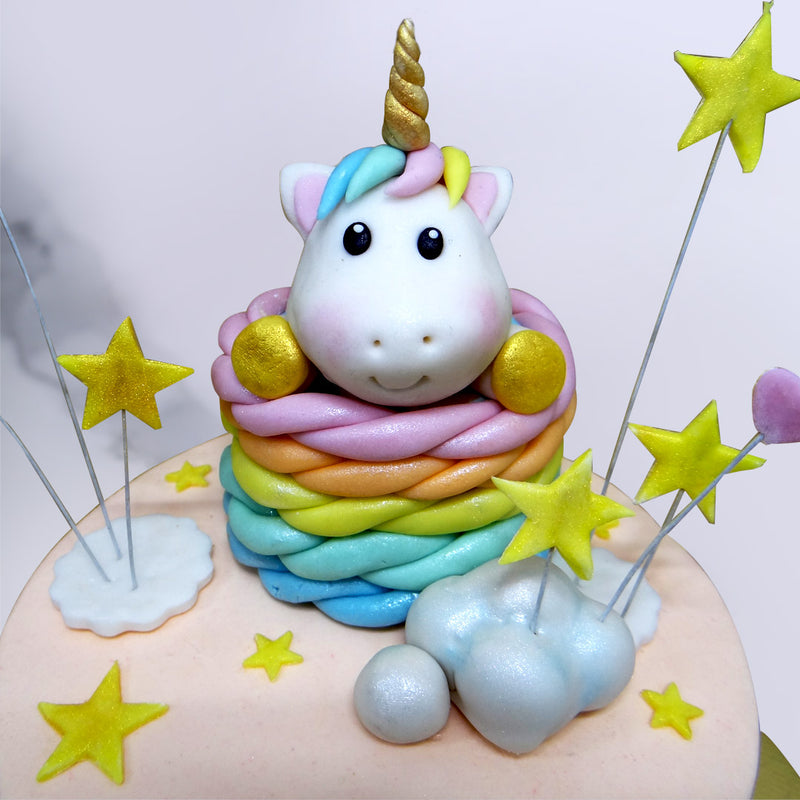 miniature unicorns bear a resemblance to the cartoon character Princess Celestia from 'My Little Pony', the toy line which has had ‘My Little Pony’ cakes capturing the hearts of little girls around the world on their special day.
