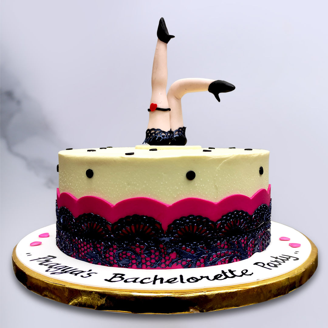 The Sensational Cakes: bachelorette drunk barbie 3d cake singapore / cake  for roommate 21st birthday / funny / sex in city / hot pink zebra cake  singapore