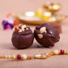 Dussehra gift hamper with nuttella chocolates inside 