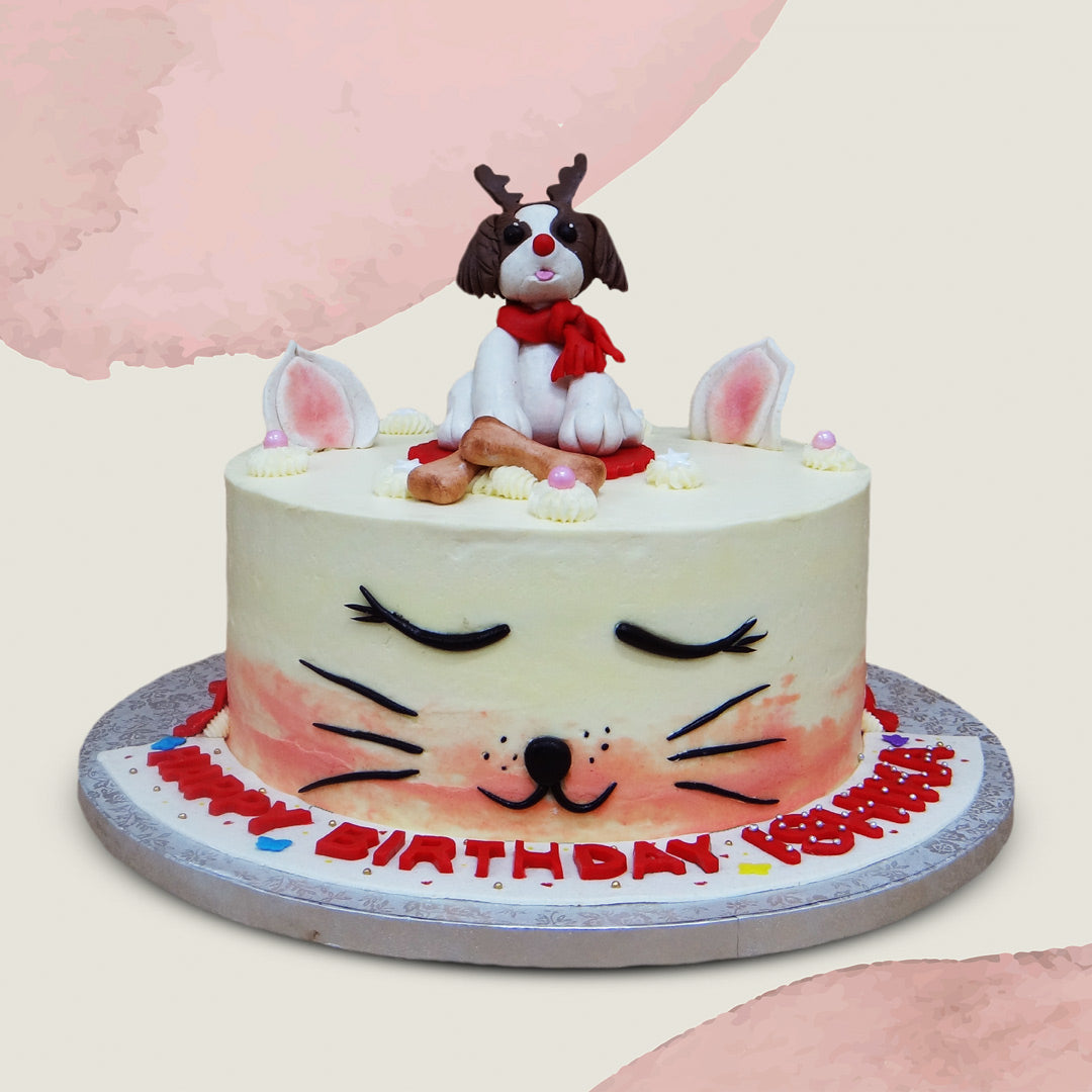 Pet Theme Cake | Cake Design for Dog Lovers | Order Custom Cakes ...