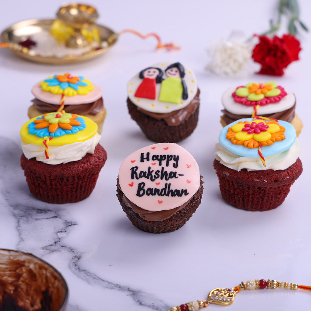 Raksha Bandhan Cake: Send Rakhi With Cake Online in India | FlowerAura