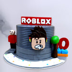 Roblox theme cake is the most desirable cake amongst the people as kids birthday cake