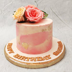 Rose Marble Cake