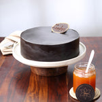 Sacher Torte a classic austrian dessert. This Sacher torte is a chocolate cake filled with apricot fruit compote which taste as classy and tasty as it looks 