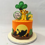 Simba Birthday Cake For Kids