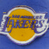 This basketball cake design comes in purple and yellow, the colours of The Los Angeles Lakers