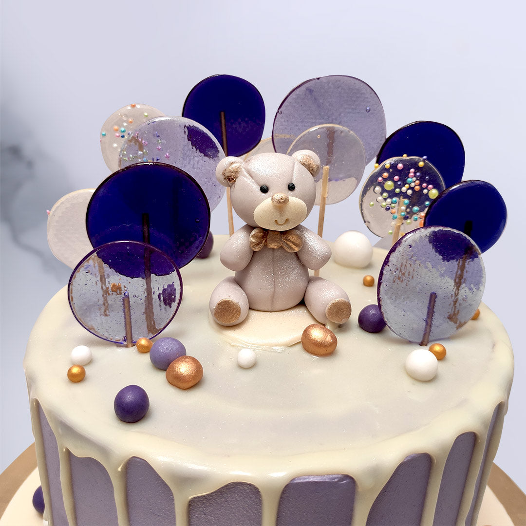 Teddy Bear with Lollipop Cake | Kids Birthday Cake | Order Custom ...