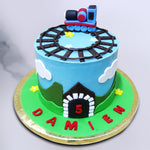 Thomas the train birthday cake is a dream birthday cake for all kids who has watched the famous cartoon Thomas and friends. This thomas the train cake will surely bring a huge smile on your kids special day