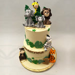 Two Tier Jungle Cake