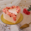 Love is in the air and  it's time to turn on your heart eyes for this heart shape cake. This romantic cake is a thing of beauty which we hope will go from the eye of the beholder to his/her home!