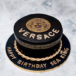 Versace cake for a person who always like to wear branded clothes and dresses. This Versace birthday cake can also be called as a luxury birthday cake