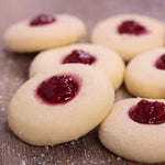 Raspberry Vanilla Short-Bread Cookie