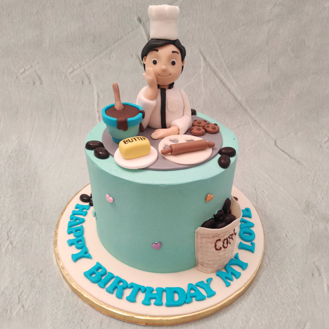 Chef Cake - 1113 – Cakes and Memories Bakeshop