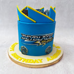 beyblade birthday cake