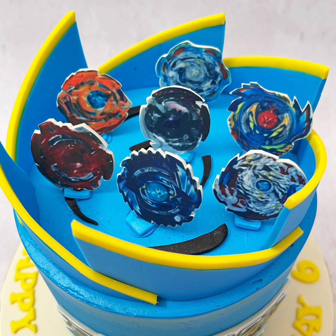 Beyblades Themed Cake - CakeCentral.com