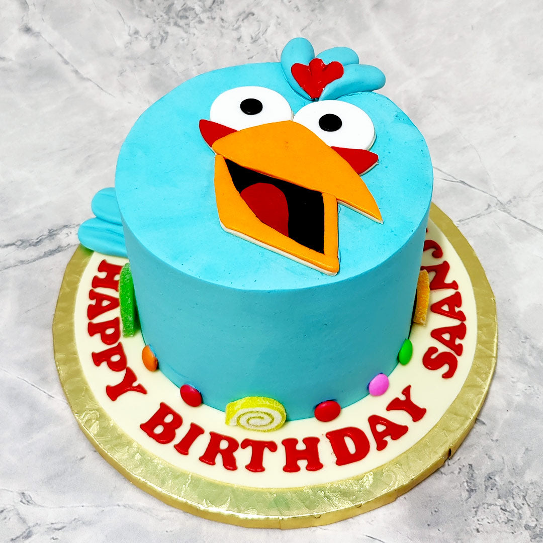 Angry Bird Theme Cake 02 multitier   Just Bake