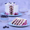 Fresh blueberries embedded between a vanilla sponge layered with fresh cream is a cake you cannot beat. This Blueberry cake is carefully crafted to feed your cake craving and assures freshness in every bite.