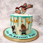 They say that not all heroes wear capes, some just wear underpants. In the case of Captain Underpants, both are true and he's here in the form of a Captain Underpants birthday cake to save your celebrations! This Captain Underpants cake is a source of entertainment that is bound to make any occasion so much more memorable.