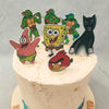 From SpongeBob to Teenage Mutant Ninja Turtles, from Angry Birds to the Cartoon Cat, this cartoon character cake doesn't just feature some of our favourite characters from animated television shows, but from games and songs as well.