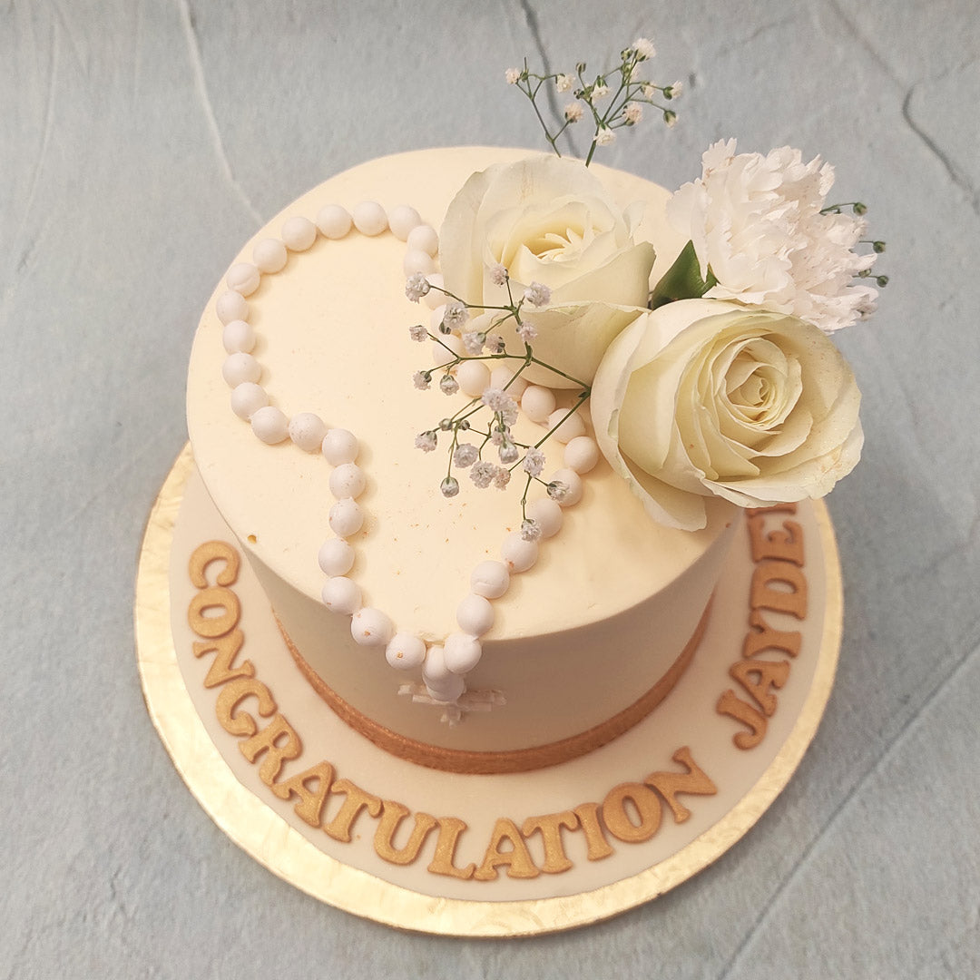 Communion Cake Message Rosary Communion Cake | Communion Cake | – Liliyum Patisserie & Cafe