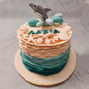 This dolphin birthday cake is for the sea-lover in all of you. The design of this dolphin theme cake is meant to bring you the tranquility of the sea and the excitement of an enthralling theme cake all combined into one. 