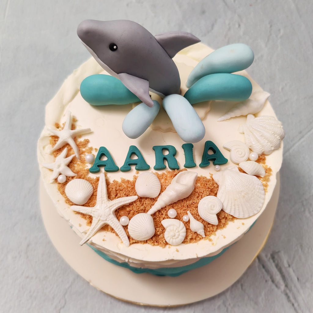 Dolphin cake | Dolphin cakes, Ocean cakes, Dolphin birthday cakes