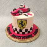This F1 cake design will steer your birthday cravings in the right direction. So as you cross the finish line on another year and drive in a new one, we can't think of a better way for you to do it than with F1 themed  cake.