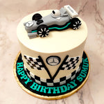  This Lewis Hamilton birthday cake is for the fans that want to drive home some joy for any F1 fan's birthday! The design of this Formula 1 Lewis Hamilton cake will definitely keep the celebrations on track.