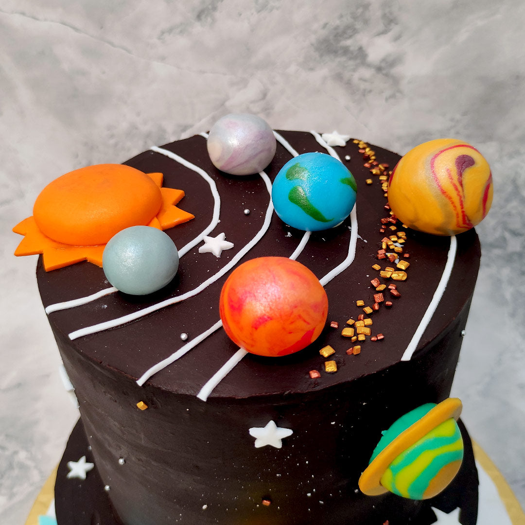 Space Theme Cake – Cakes All The Way