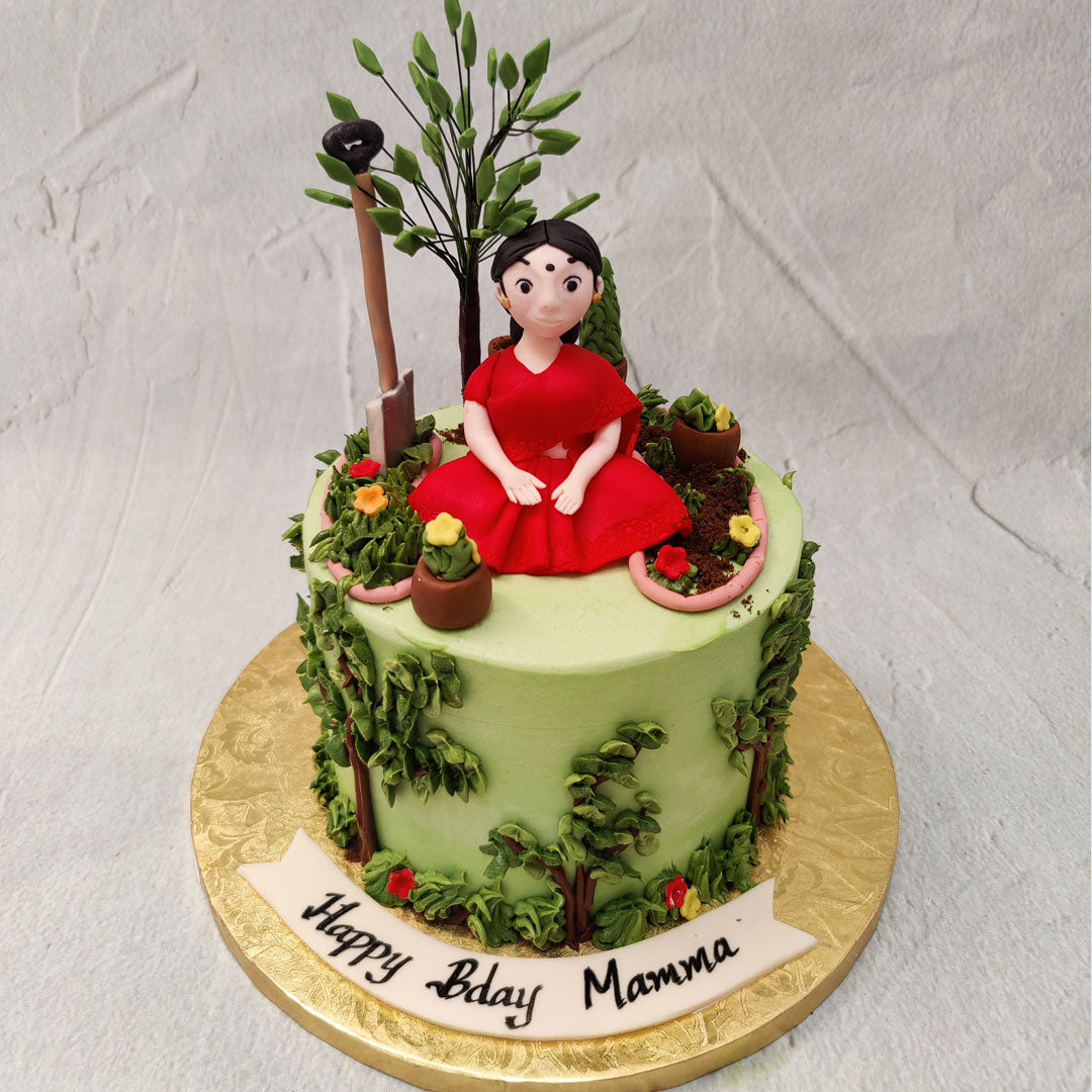 Gardening Birthday Cake | Jennifer's Cakes