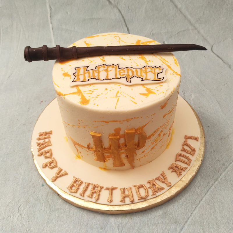 Harry Potter Hufflepuff Cake