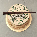 Though Slytherin is one of the less favoured houses, it is still well loved and respected. Perhaps the Sorting Hat has deemed a loved one of yours as a part of this green and silver house and you would like to celebrate