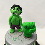 Fun, flavourful and full of adventure, this Hulk theme cake is definitely one for the books and not just the comic books. Fill up the albums with some tasty and tasteful memories with an Incredible Hulk birthday cake for kids that, Marvel fan or not, has something in it for just about everyone.