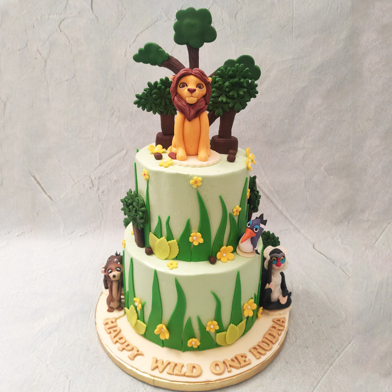 Lion King Cake | Lion King Birthday Cake | Order Custom Cakes in Bangalore – Liliyum Patisserie & Cafe
