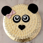 In eastern cultures, pandas are regarded as a symbol of luck and peace, considering their appearance to make your entire outlook on life a whole lot brighter. This panda theme birthday cake for kids is crafted along the same lines.