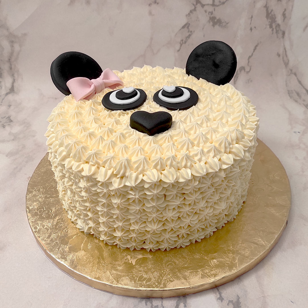 Panda Face Cake | Panda Theme Cake | Order Custom Cakes in ...