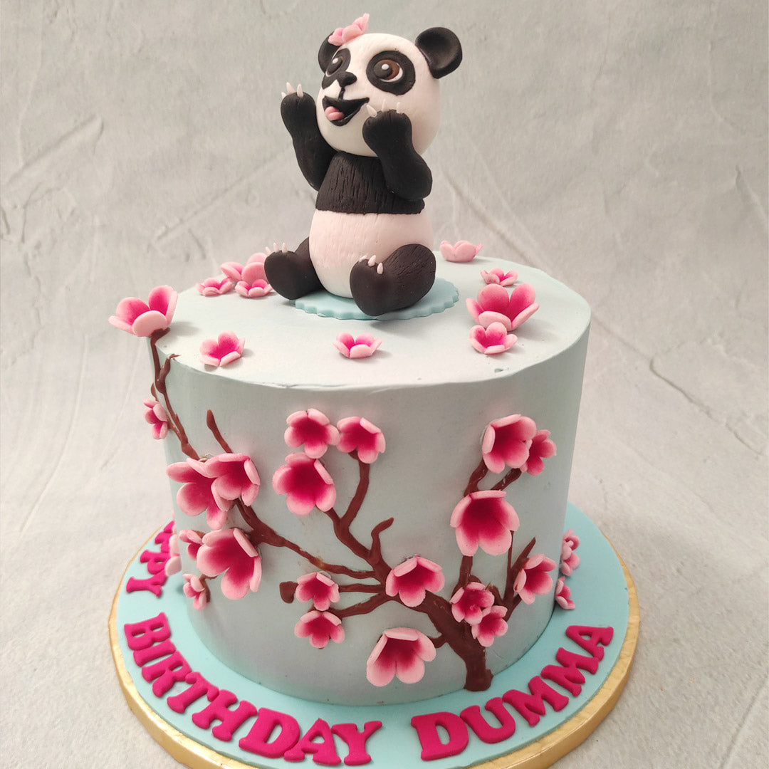 Cute Panda Cake | Panda Theme Cake | Order Custom Cakes in ...